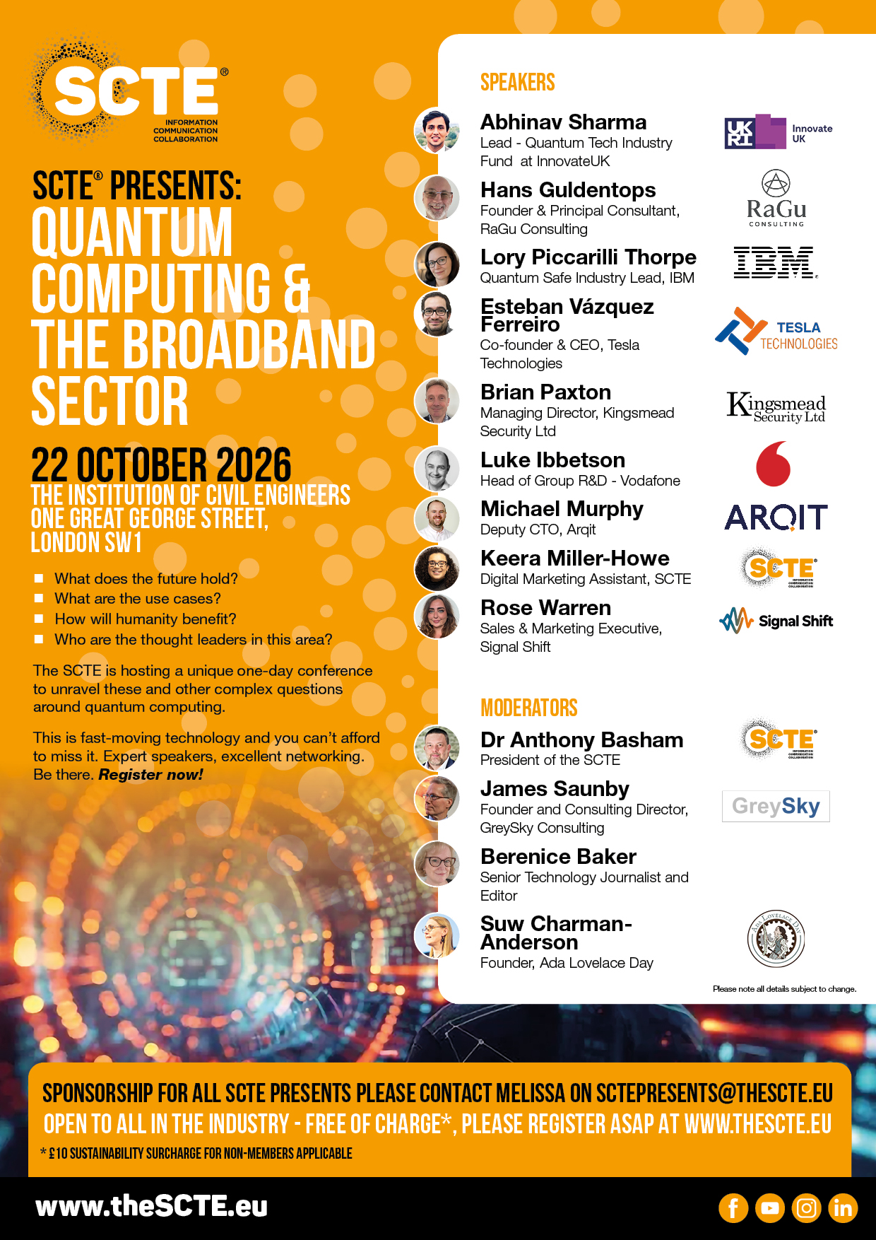 Quantum Computing and the Broadband Sector Leaflet