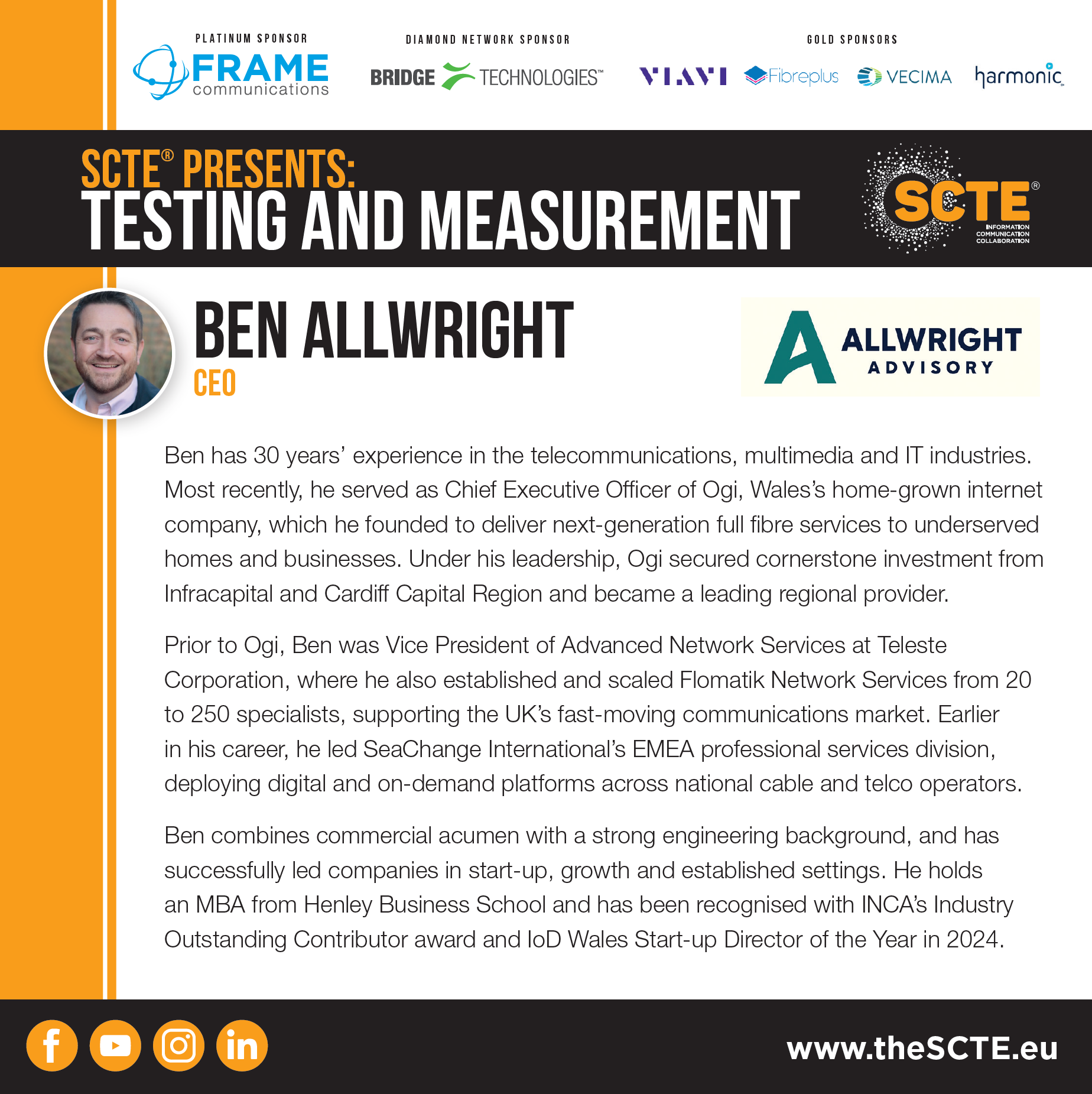 SCTE® Presents: Testing & Measurement