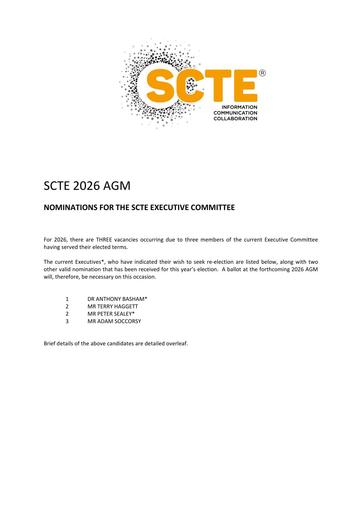 SCTE AGM 81