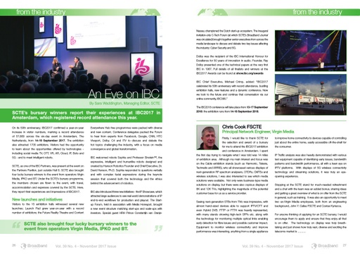 IBC 2017 bursary winner article